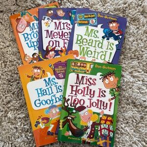 Kids Book Set - My Weird School Series